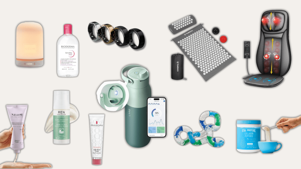 chronic illness Amazon favourites including Oura Ring, Larq bottle, supplements, books, back massager, acupuncture mat, REN Cosmetics, NEOM magnesium butter, Elizabeth Arden 8 hour cream, Bioderma Micellar Water, stimming toys